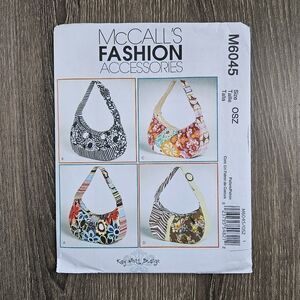 NEW McCall's M6045 Bags (4 Styles) Pattern